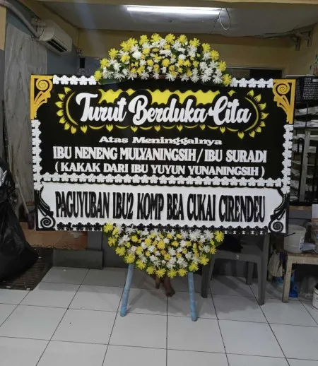 Papan Bunga Duka Argosuko Poncokusumo